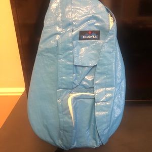 NWT - Kavu Rope Bag - Recycled Blue Tarps